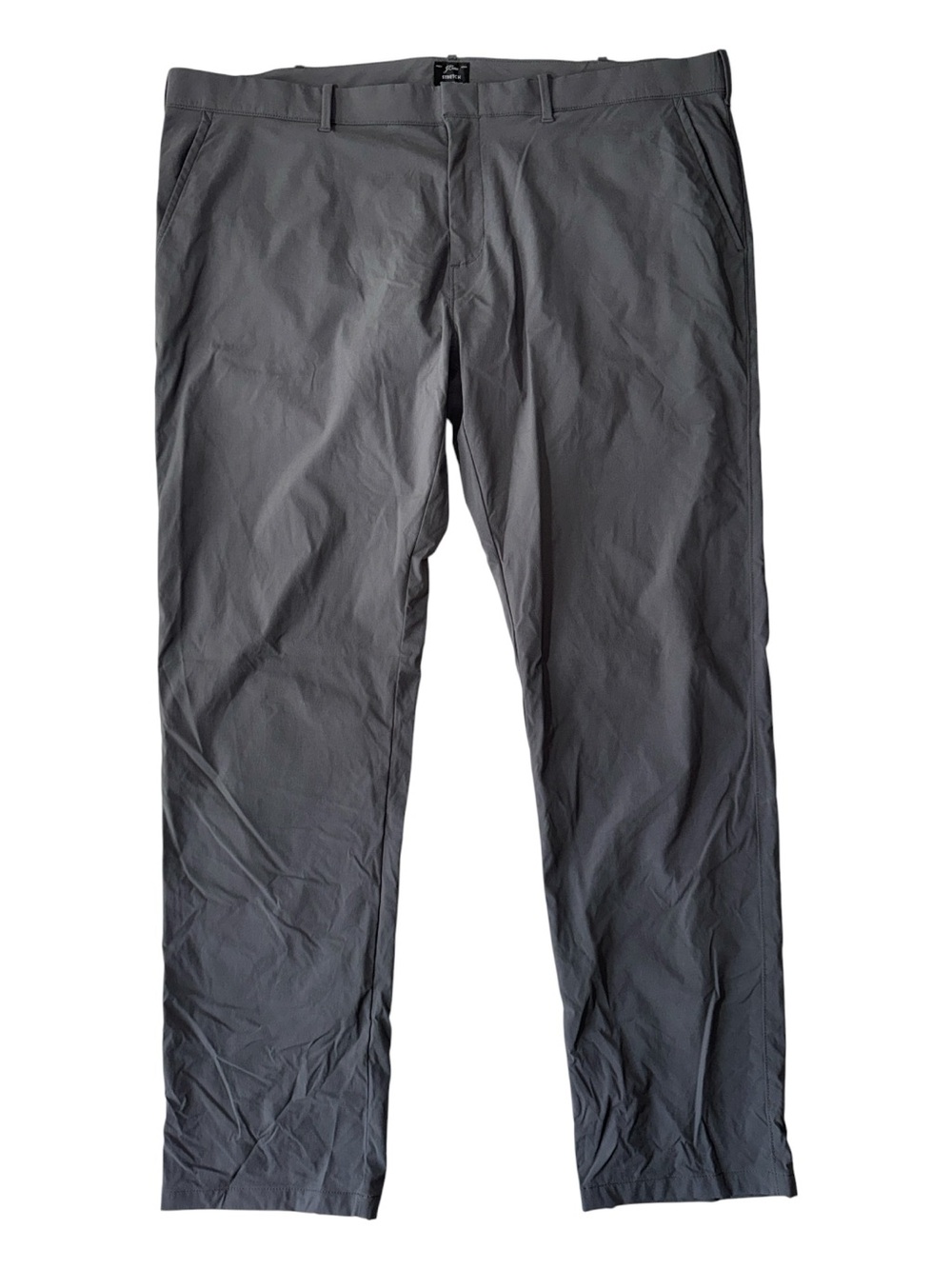 NEW J. Crew mens 42x32 grey solid slim stretch 484 tech performance pants NWT